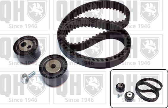 Quinton Hazell QBK683 - Timing Belt Set www.autospares.lv