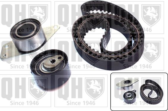 Quinton Hazell QBK639 - Timing Belt Set www.autospares.lv