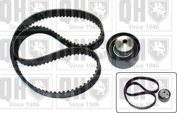 Quinton Hazell QBK633 - Timing Belt Set www.autospares.lv