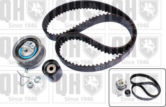 Quinton Hazell QBK625 - Timing Belt Set www.autospares.lv