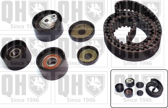 Quinton Hazell QBK673 - Timing Belt Set www.autospares.lv