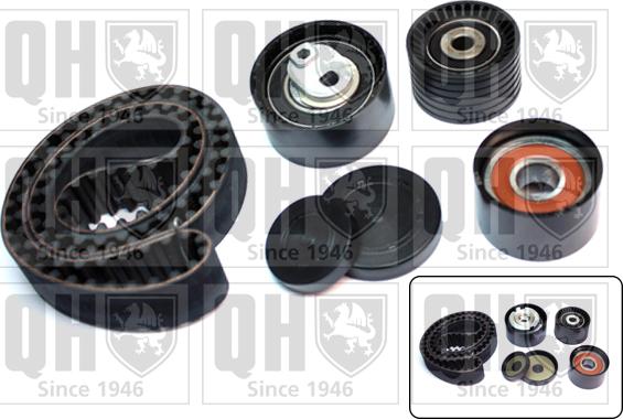 Quinton Hazell QBK672 - Timing Belt Set www.autospares.lv