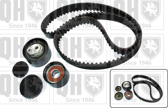 Quinton Hazell QBK677 - Комплект зубчатого ремня ГРМ www.autospares.lv