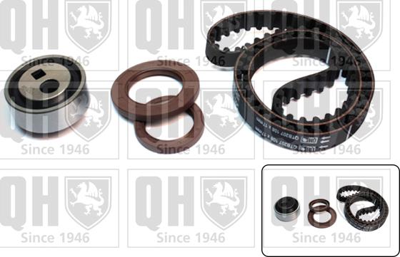 Quinton Hazell QBK104P - Комплект зубчатого ремня ГРМ www.autospares.lv