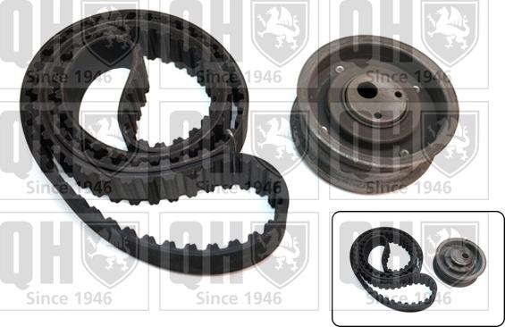 Quinton Hazell QBK100 - Timing Belt Set www.autospares.lv