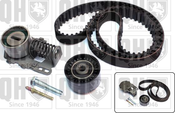 Quinton Hazell QBK118 - Комплект зубчатого ремня ГРМ www.autospares.lv