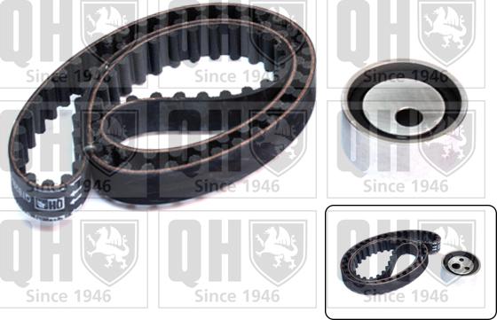 Quinton Hazell QBK122 - Комплект зубчатого ремня ГРМ www.autospares.lv