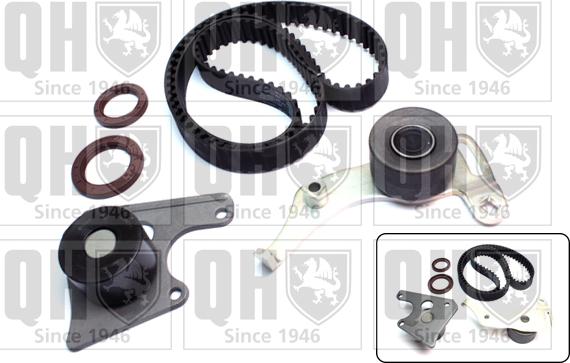 Quinton Hazell QBK127P - Комплект зубчатого ремня ГРМ www.autospares.lv