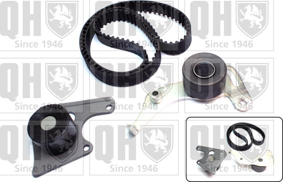 Quinton Hazell QBK127 - Комплект зубчатого ремня ГРМ www.autospares.lv