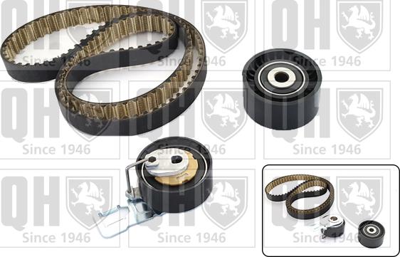 Quinton Hazell QBK892 - Комплект зубчатого ремня ГРМ www.autospares.lv