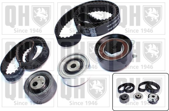 Quinton Hazell QBK856 - Комплект зубчатого ремня ГРМ www.autospares.lv