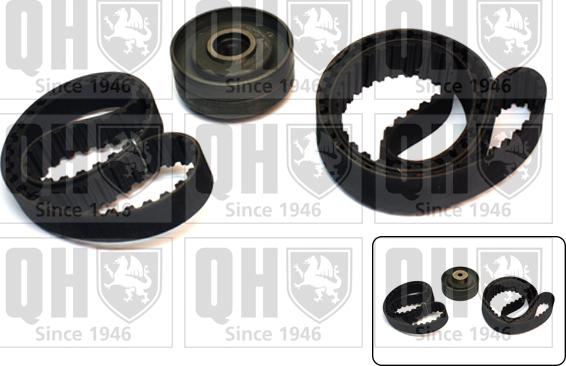 Quinton Hazell QBK808 - Комплект зубчатого ремня ГРМ www.autospares.lv