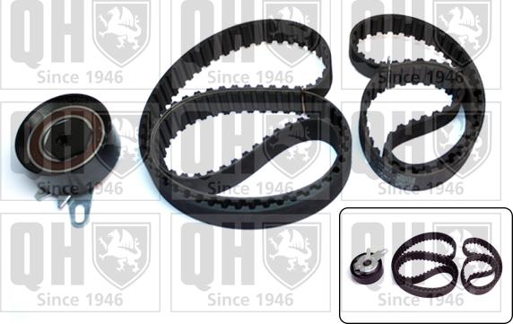 Quinton Hazell QBK807 - Комплект зубчатого ремня ГРМ www.autospares.lv