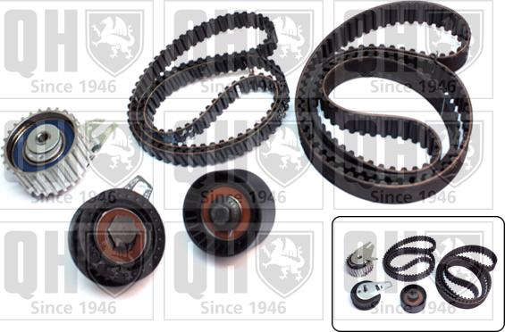 Quinton Hazell QBK835 - Комплект зубчатого ремня ГРМ www.autospares.lv