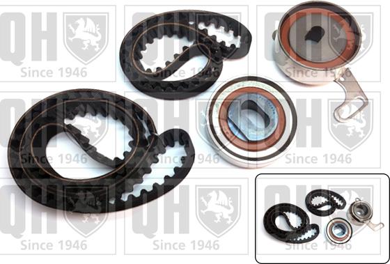 Quinton Hazell QBK399 - Комплект зубчатого ремня ГРМ www.autospares.lv