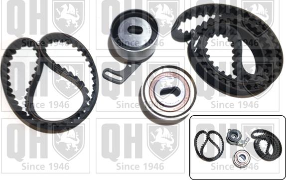 Quinton Hazell QBK396 - Timing Belt Set www.autospares.lv