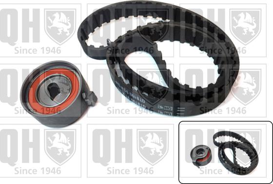 Quinton Hazell QBK385 - Комплект зубчатого ремня ГРМ www.autospares.lv