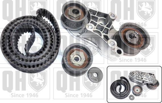 Quinton Hazell QBK337 - Timing Belt Set www.autospares.lv