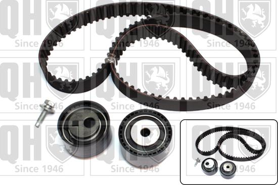 Quinton Hazell QBK245 - Комплект зубчатого ремня ГРМ www.autospares.lv