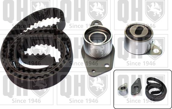 Quinton Hazell QBK241 - Timing Belt Set www.autospares.lv