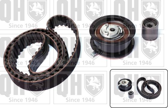 Quinton Hazell QBK257 - Timing Belt Set www.autospares.lv