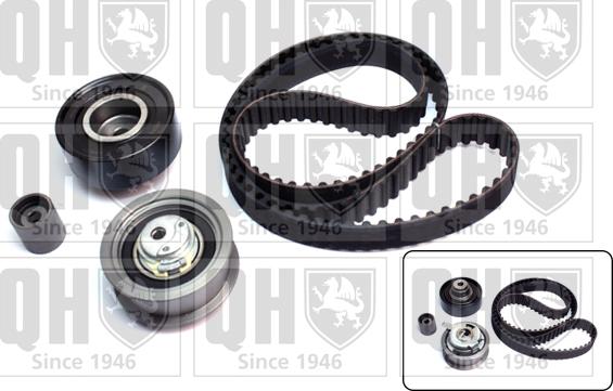 Quinton Hazell QBK269 - Timing Belt Set www.autospares.lv