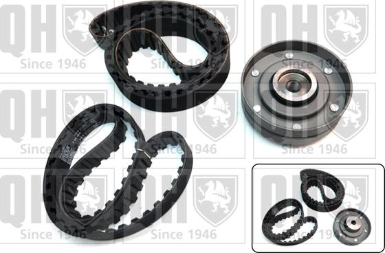 Quinton Hazell QBK289 - Комплект зубчатого ремня ГРМ www.autospares.lv