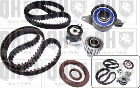 Quinton Hazell QBK235P - Timing Belt Set www.autospares.lv