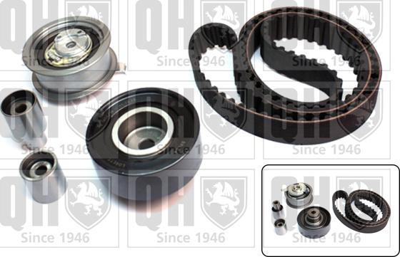 Quinton Hazell QBK270 - Комплект зубчатого ремня ГРМ www.autospares.lv