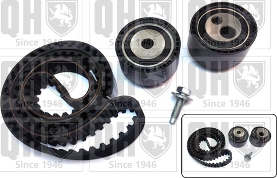 Quinton Hazell QBK753 - Комплект зубчатого ремня ГРМ www.autospares.lv