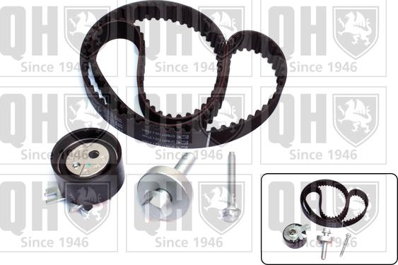 Quinton Hazell QBK764 - Комплект зубчатого ремня ГРМ www.autospares.lv