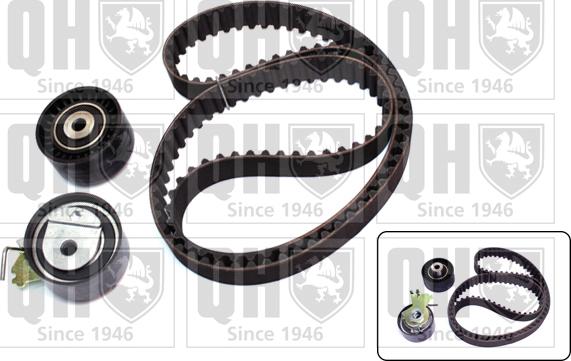 Quinton Hazell QBK701 - Комплект зубчатого ремня ГРМ www.autospares.lv