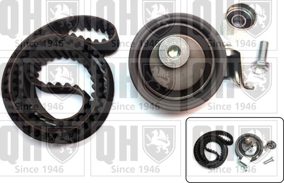 Quinton Hazell QBK785 - Timing Belt Set www.autospares.lv