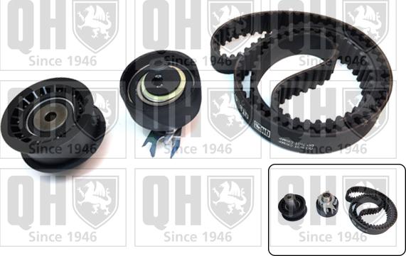 Quinton Hazell QBK734 - Timing Belt Set www.autospares.lv