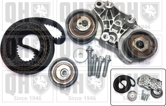 Quinton Hazell QBK731 - Комплект зубчатого ремня ГРМ www.autospares.lv