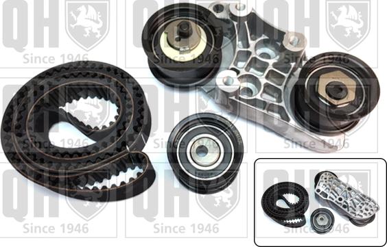 Quinton Hazell QBK732 - Комплект зубчатого ремня ГРМ www.autospares.lv