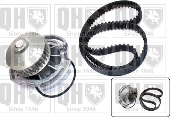 Quinton Hazell QBPK9079 - Ūdenssūknis + Zobsiksnas komplekts www.autospares.lv