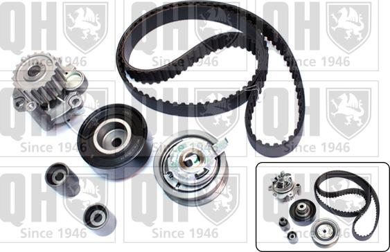 Quinton Hazell QBPK4370 - Water Pump & Timing Belt Set www.autospares.lv