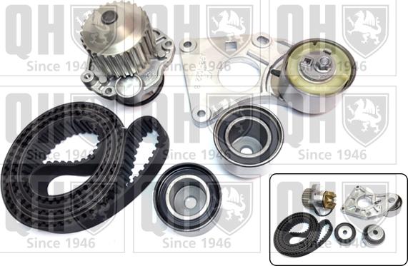 Quinton Hazell QBPK5910 - Water Pump & Timing Belt Set www.autospares.lv