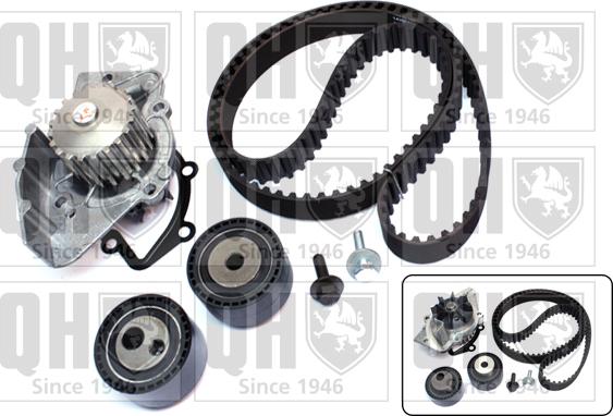 Quinton Hazell QBPK5850 - Water Pump & Timing Belt Set www.autospares.lv