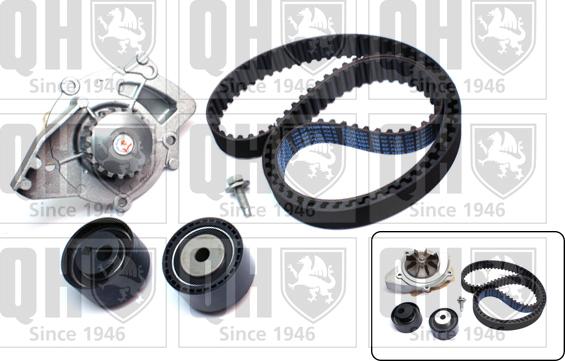 Quinton Hazell QBPK5860 - Water Pump & Timing Belt Set www.autospares.lv