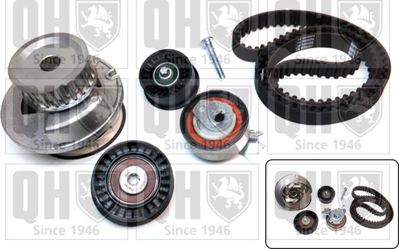 Quinton Hazell QBPK5791 - Water Pump & Timing Belt Set www.autospares.lv