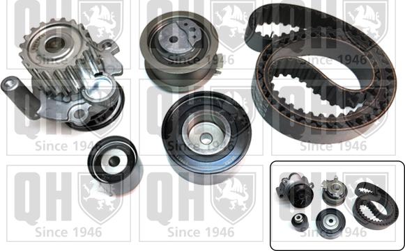 Quinton Hazell QBPK6953 - Water Pump & Timing Belt Set www.autospares.lv