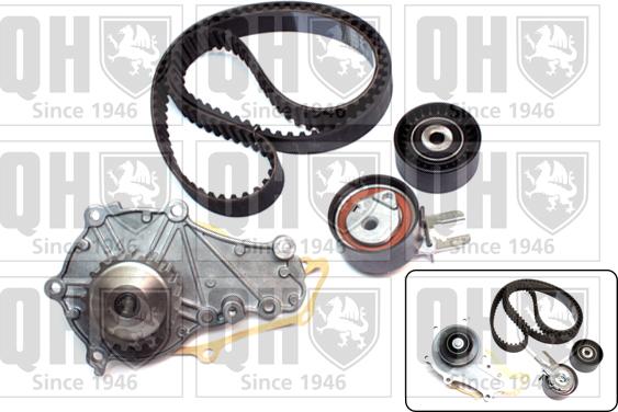 Quinton Hazell QBPK6440 - Water Pump & Timing Belt Set www.autospares.lv