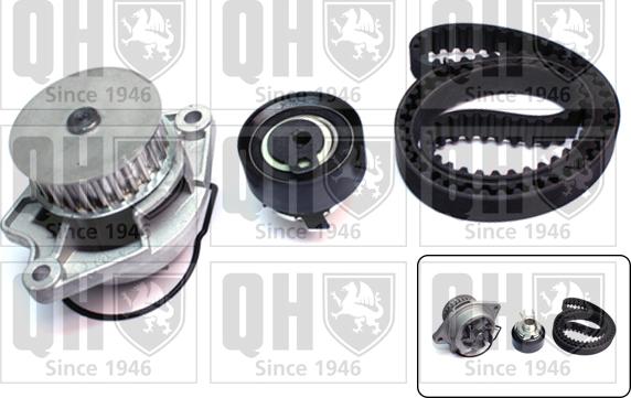 Quinton Hazell QBPK6680 - Water Pump & Timing Belt Set www.autospares.lv