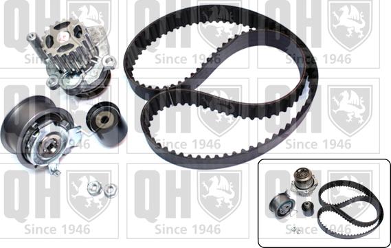 Quinton Hazell QBPK6250 - Ūdenssūknis + Zobsiksnas komplekts www.autospares.lv