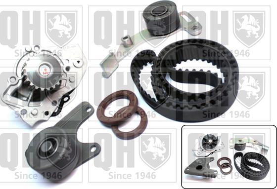 Quinton Hazell QBPK1070 - Water Pump & Timing Belt Set www.autospares.lv