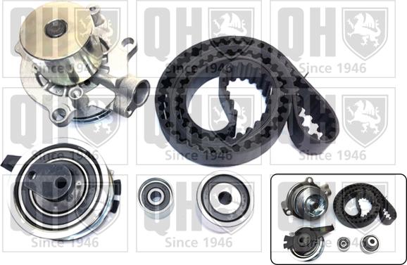 Quinton Hazell QBPK8980 - Water Pump & Timing Belt Set www.autospares.lv