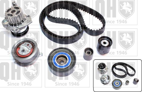 Quinton Hazell QBPK8690 - Water Pump & Timing Belt Set www.autospares.lv