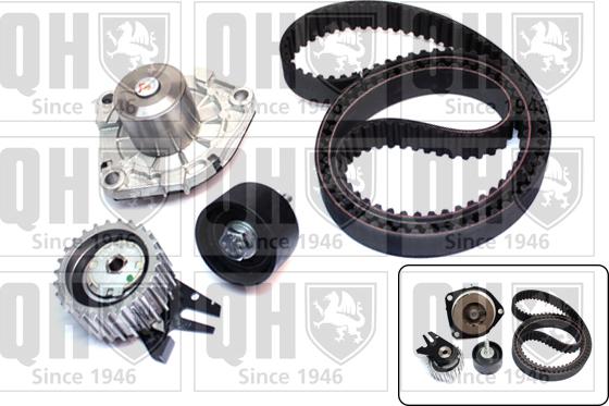 Quinton Hazell QBPK8170 - Water Pump & Timing Belt Set www.autospares.lv